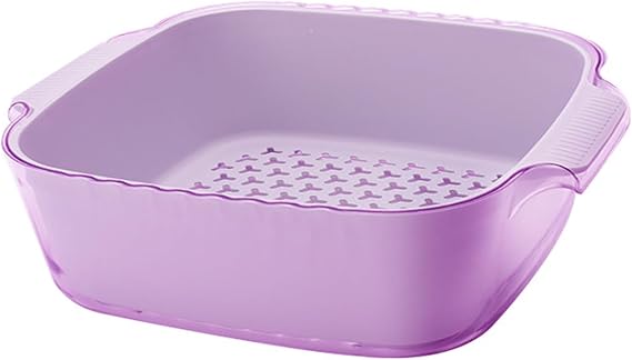 Plastic Draining Basket for Home Use