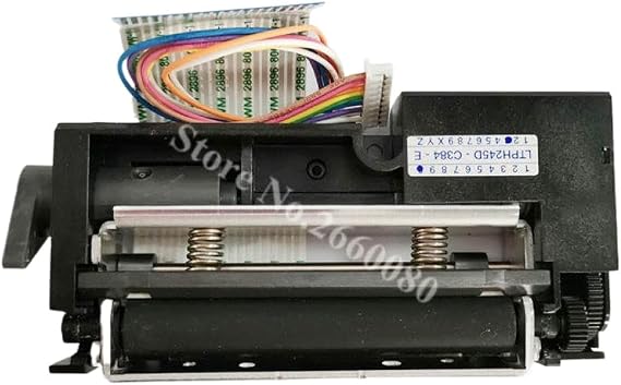 5 Pcs Printhead and Rubber Roller Assembly Compatible with Mettler Toledo bTwin 3680C Scale Printer, Model LTPH245D-C384-E