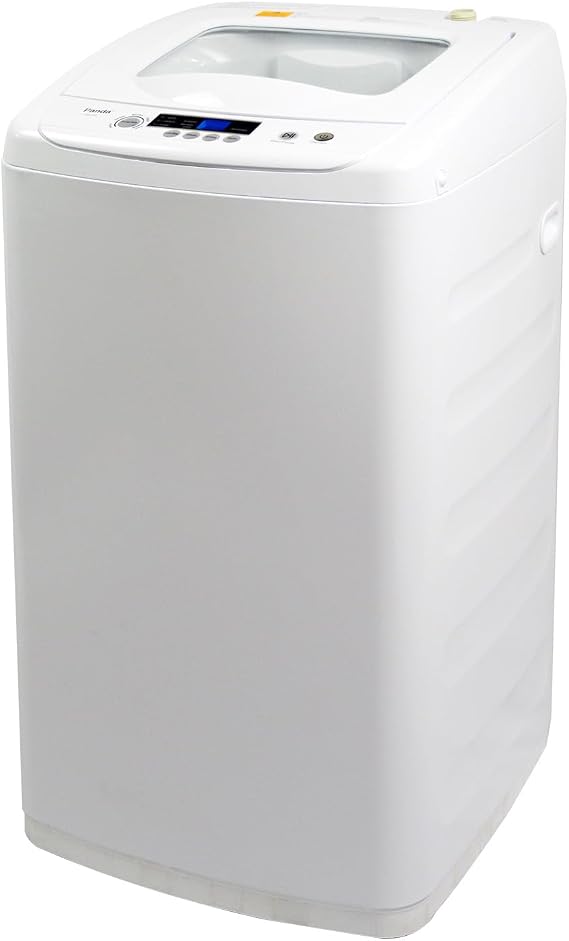 Panda Compact Portable Washing Machine 6.6lbs Capacity Stainless Steel Tub Fully Automatic Compact Washer for Homes & Apartments