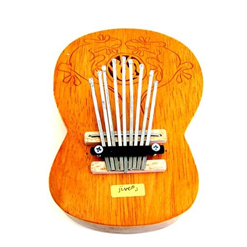 Kalimba Thumb Piano 7 Keys Tunable Percussion Double Kalimba LARGE SIZE, Hardwood - JIVE BRAND