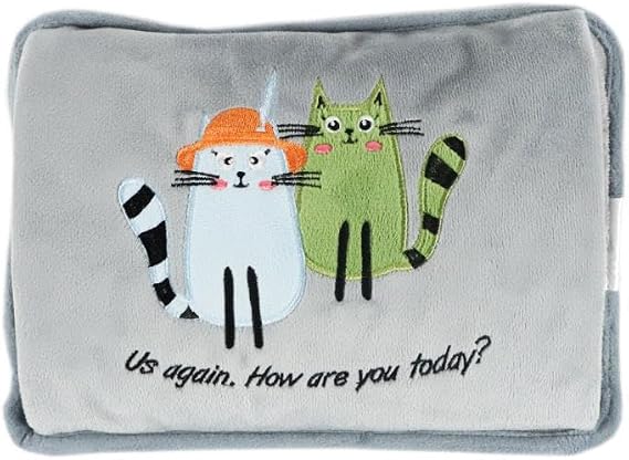 BiggDesign Cats Elektrikli Sıcak Su Torbası (BiggDesign Cats Selamlayan Kedi Elektrikli Sıcak Su Torbası)