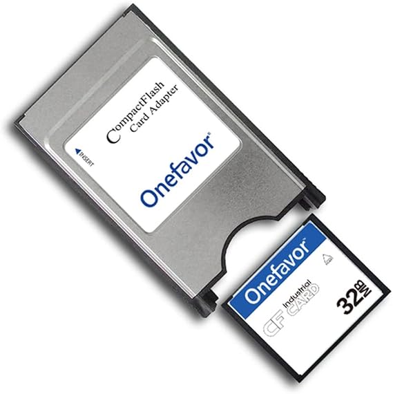 Compact Flash 128mb 256mb 512mb CF Card 1GB 2GB 4G Memory Card for CNC IPC Numerical Control Machine PCMCIA Adapter (32MB Compact Flash to PCMCIA)