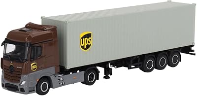 Mini GT - Mercedes-Benz Actros with 40 Container UPS Europe 2023
