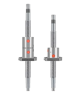 1pc 25mm DFU RM 2505 Ball Screw L2003003506006507008009001000mm endmached for BKBF20  a Double nut for CNC XZY2500mm