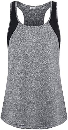 MISS FORTUNE Womens Active Wear Exercise Top Yoga Shirt Workout Clothes
