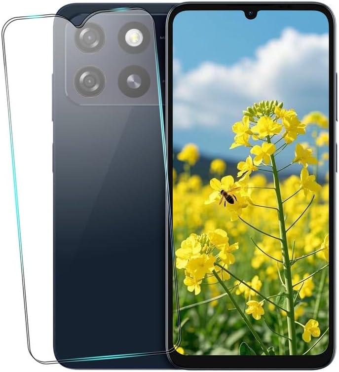 Tempered Glass for BLU Bold K5 Screen Protector 6.80 inches,9H Hardness Anti Scratch HD Clear Anti-Fingerprint Film [2-Pack]