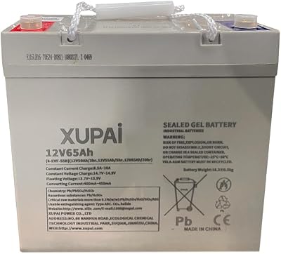APOLLOLIFT 12V65AH Lead-Acid Battery for Electric Pallet Jack Truck
