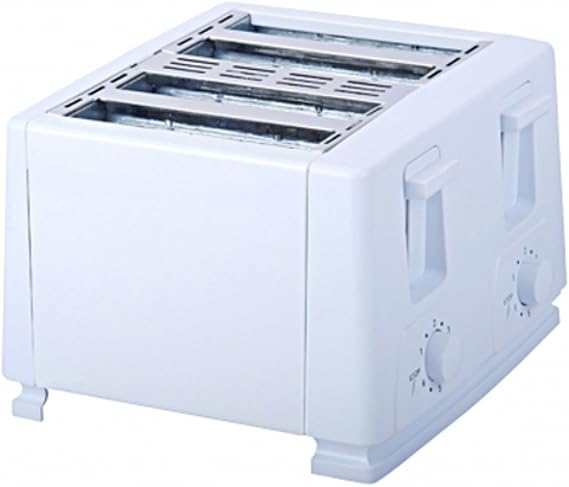 Brentwood TS-264 4 Slice Toaster, White