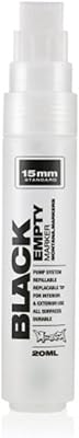 Montana Black Empty Marker 15Mm Standard