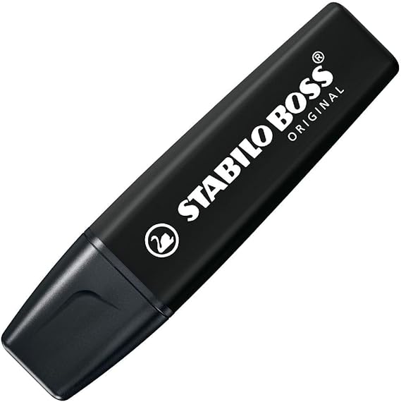 STABILO BOSS ORIGINAL - Phosphorescent Pen - Black