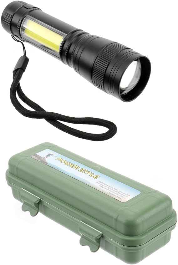 Mini Flashlights Rechargeable Torchlight Rechargeable Flashlight Mini Torch Light Black
