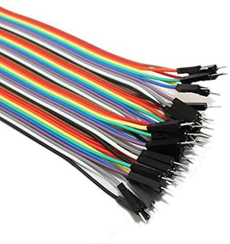 Robotistan 40 Pin Ayrılabilen Çok Renkli Bakır Jumper Kablo - 30 cm, 26 awg, Arduino, Raspberry, pcDuino Uyumlu