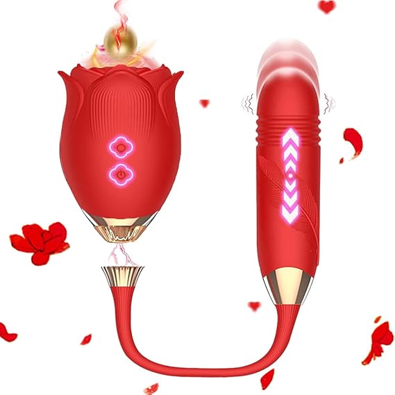 Rose Adult Tool for Women, Newly Rose Vibratoar 2025 Suction Viboators for Woman 10 Speeds C259603T