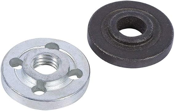 TOPINCN Angle Grinder Replacement, 1 Pair Replacement Electrical Angle Grinder Fitting Part Inner Outer Flange Electrical Angle Grinders Accessory for 9523
