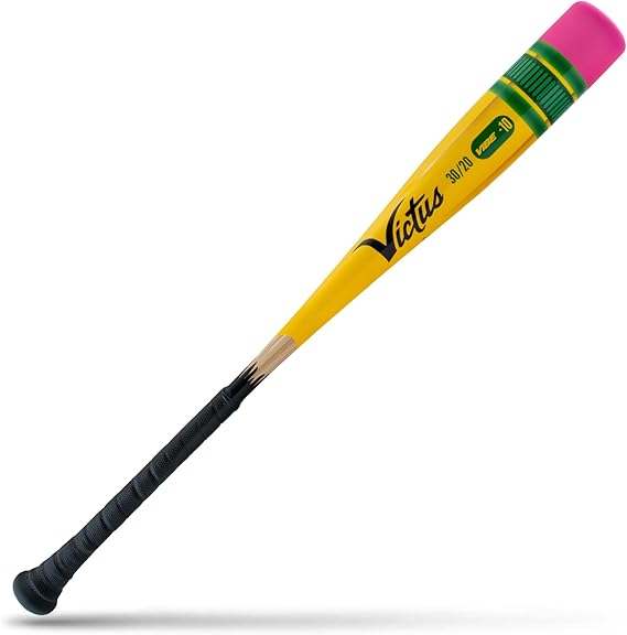 Victus Vibe Pencil Baseball Bat, 2 5/8" Barrel,10 Drop, USA Baseball Certified, 27" / 17 oz