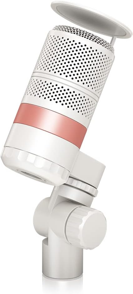 TC-Helicon GoXLR MIC-WH Dynamic Broadcast Microphone with Integrated Pop Filter.
