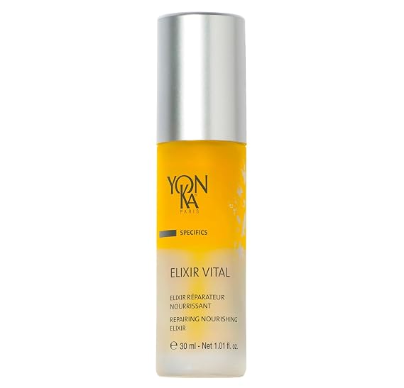 Yon-Ka Elixir Vital, Revitalizing Anti-Aging Serum | Moisturize and Remineralize Skin, Vitamin-Packed Anti-Wrinkle Serum, Paraben-Free, 1.01 fl oz