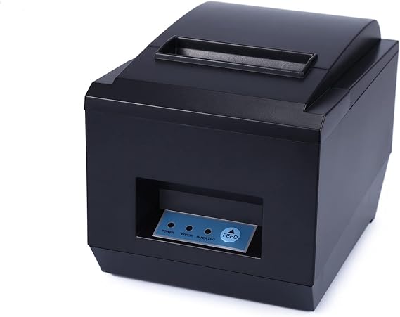 80mm Thermal Receipt Printer Auto Cutter Kitchen Restaurant POS Printers Wifi/Serial/Ethernet/USB/Bluetooth Printer 260mm(USB Port)