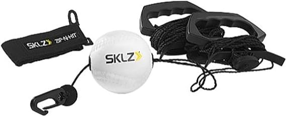 SKLZ Zip-N-Hit Baseball Batting Trainer, Black