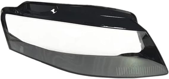 Car Headlamp Clear Lens Compatible With For A4 A4L B8 2009 2010 2011 2012 Lampshade Front Headlights Lens Cover Headlamp Shell Cover(Right)