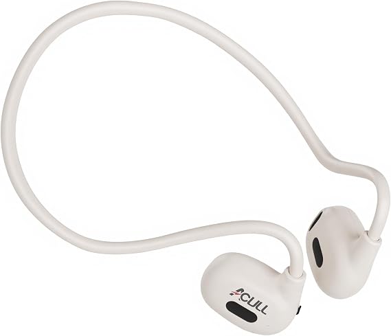 2026 Open Ear Headphones Bluetooth 5.3, Discreet Skin-Tone Air Conduction Wireless Earbuds, 20g Ultra-Light Painless Headphones for Office, Running, Workout, 12H Playtime, IPX6 Waterproof