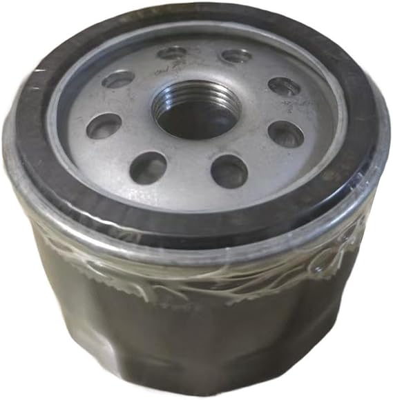 Lecreatekit High-Performance Oil Filter for Kawasaki 4-Cycle Engines FR691V FR651V FX600V, Metal Construction with Advanced Filtration, Black
