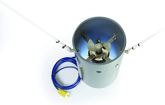 Slinger De-Icer | 1/2 HP 230V Stainless 50ft Cord | Sprays a wide arc of water to keep the surface ice-free around docks and marinas; Made in USA
