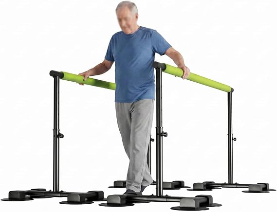 Parallel Bars for Physical Therapy, 6.57Ft, Height Adjustable