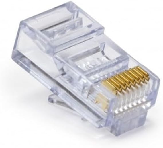 Platinum Tools 100003C EZ-RJ45 Cat5e Connector. 50/ for Ethernet Cable Termination