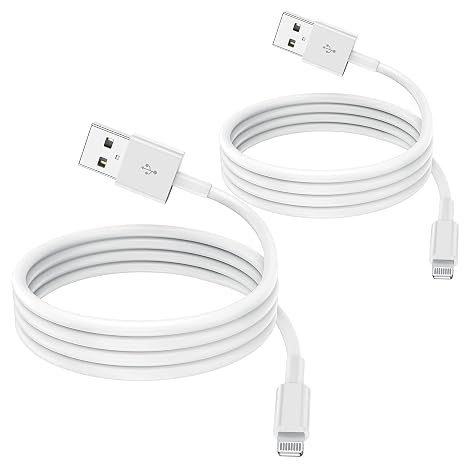 Apple MFi Certified iPhone Charger Cable, 3m Lightning to USB Cord - Fast Charging for iPhone 13/12/11/X/8/7/6