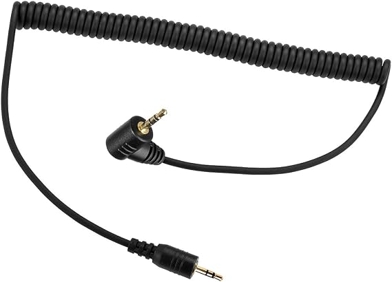 PHOLSY 2.5mm C6 Off-Camera Remote Cable Compatible with Canon Olympus Fuji