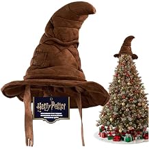 Get Trend Harry Potter Gifts Christmas Tree Topper, Sorting Hat Hogwarts Christmas Decorations, Home Office Indoor Xmas Tree Decor Secret Santa