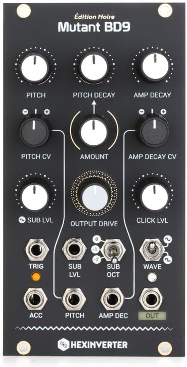 Erica Synths Hexinverter Mutant BD9 Eurorack Module - Edition Noire