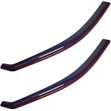 In-Channel Wind Deflector for Audi A3 & S3 MK3 3 Door Hatchback 2013-2020 Window Visors Sun Rain Guard Vent Weather Shields, Smoke, 2Pcs