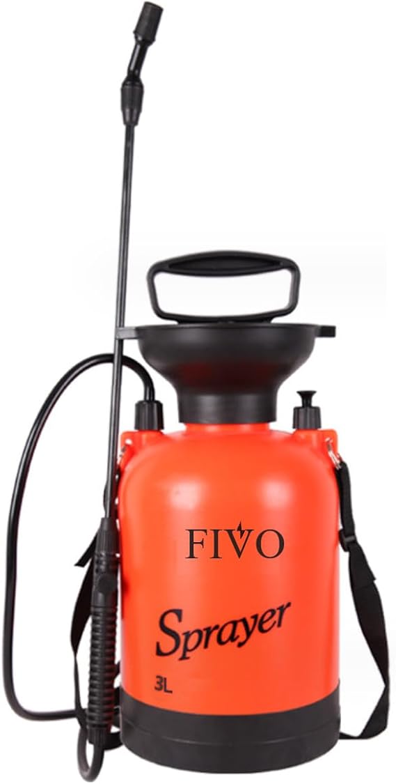 Sprayer for Lawn, Garden and Agriculture Spraying Plants, Garden Watering, Weeds and Pets Control, All-Purpose Cleaning 0.8 Gallon 3 Liter
