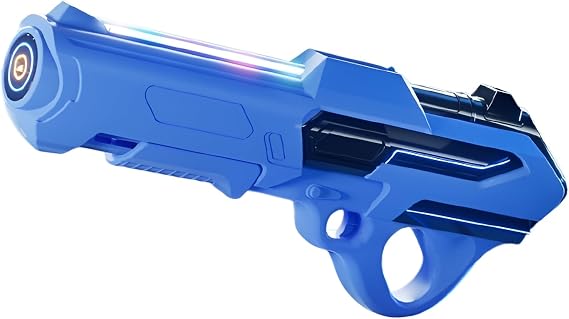 Water Gun, Electric Water Gun, Gatling, Super Powerful 2025 Strongest, Water Play, Toy, For Kids, Continuous Shooting Type Pulse RGB Light Strip, Range 39.4 ft 12 m, Large Capacity Water
