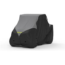Weatherproof Max UTV Cover Compatible with 2019 Hisun Strike 250 Outdoor & Indoor Water, Snow, Sun Built-in Securing Straps Includes Free Storage Bag