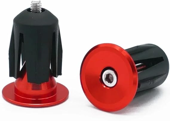Expansion Lock Plug Bicycle Screw End Cap Black Blue Cap Gold MTB Handlebar Cover Plug Red Road Bike