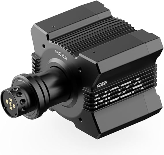 MOZA R9 V3 Direct Drive Wheelbase,9Nm FFB Force Feedback With NexGen 4.0 Force Feedback Algorithm,Customizable Standalone Racing Simulator With Smart Temperature Control System