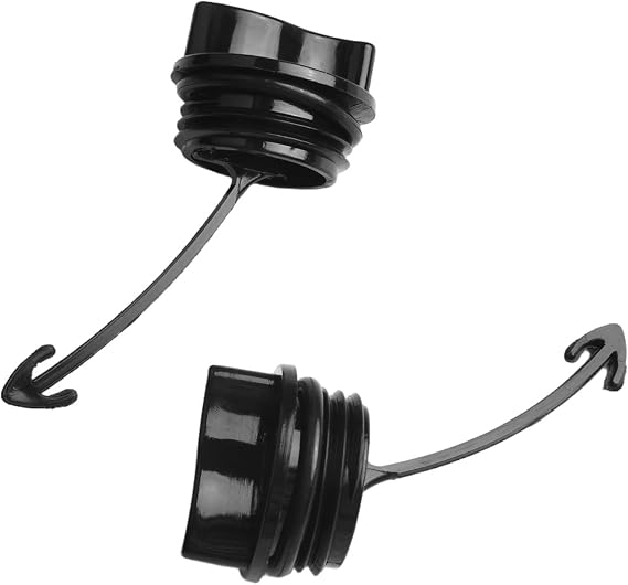 2PCS Jet Ski Drain Plugs for Sea-Doo Spark GTX GTR RXP Personal Watercraft Parts 292002024 292001320 ABS Black