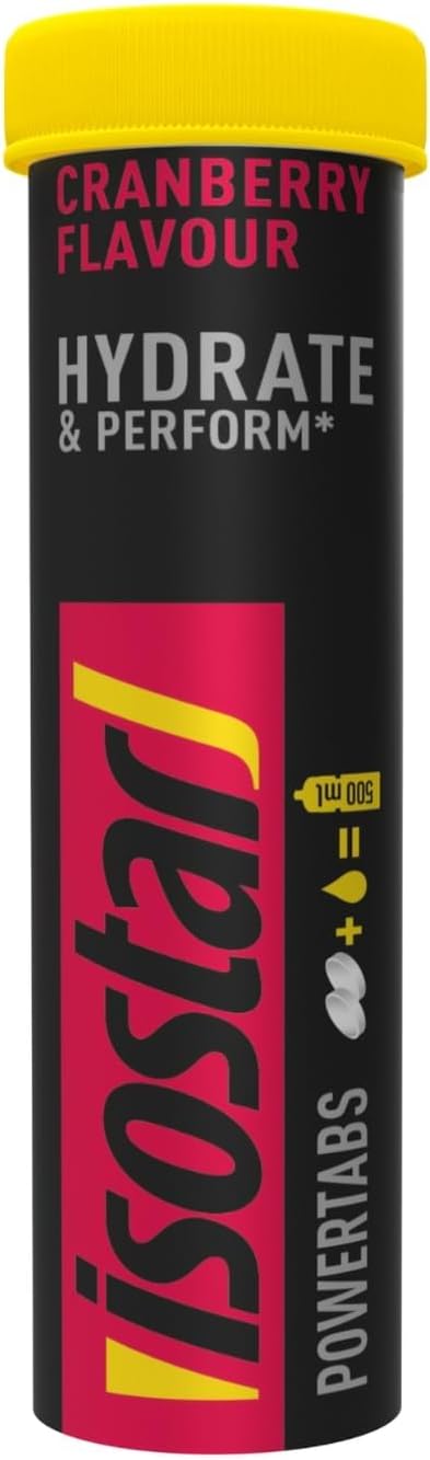 isostar Powertabs Cranberry for Athletes 120g