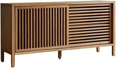 Sideboard Cupboard Modern Living Room Storage Cabinet Chinese Solid Wood Sideboard Living Room Bar Cabinet Home Bar Cabinet Kitchen StorageM:140  40  80cm
