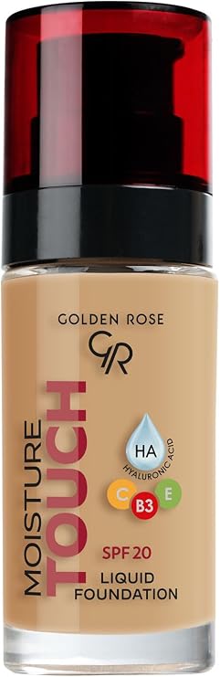 Golden Rose Moisture Touch Foundation No: 116 - Hyaluronik Asitli Nemlendirici Fondöten SPF 20-30 ml