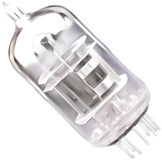 Professional 12AX7B Vacuum Tube Repalce ECC83 with Internal Separator Plate for HiFi Sound Enhancement