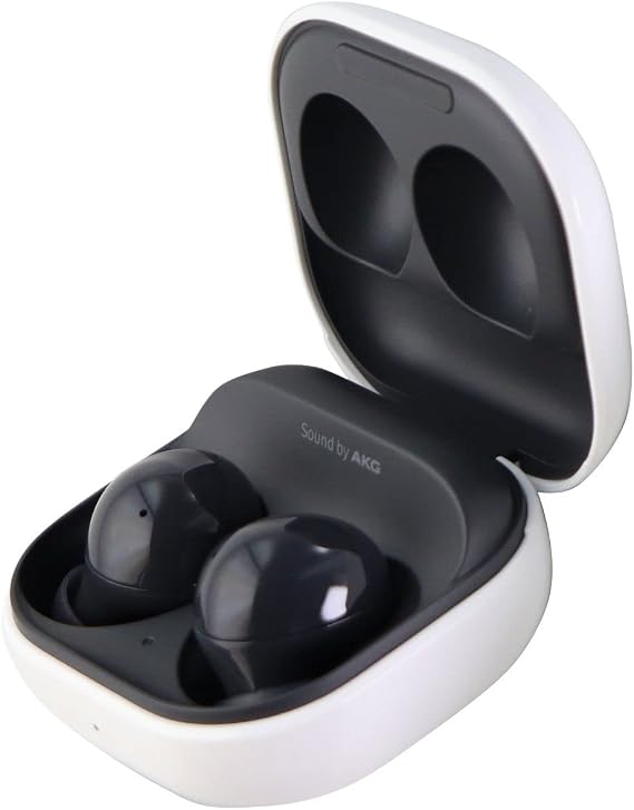 SAMSUNG Galaxy Buds2 True Wireless Earbuds, Active Noise Cancelling, Ambient Sound, Bluetooth, Lightweight Comfort Fit, Graphite, International Version