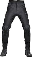 Mens Motorcycle Pants Cargo with Summer Breathable Zipper Protective Safety Jeans Womens Upgraded Protective Gear