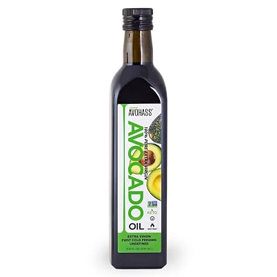 Avohass Kenya Extra Virgin Avocado Oil 16.9 fl oz Bottle