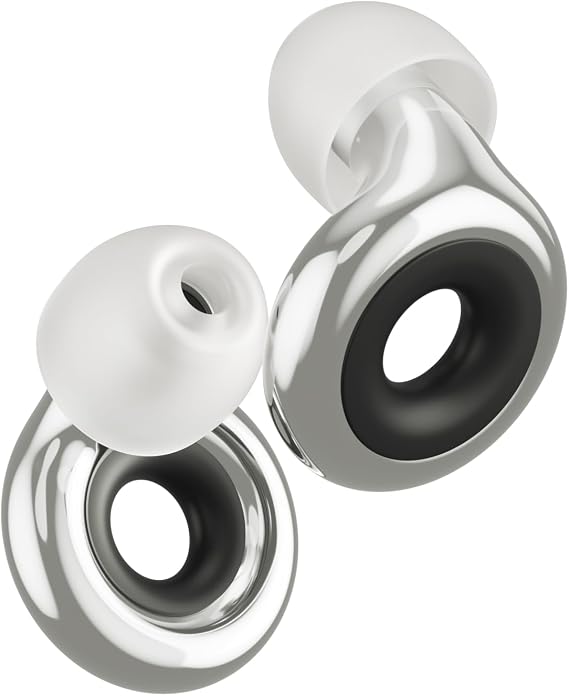 Loop Experience 2 Plus Ear Plugs - Stylish Certified Protection + Mute | 17dB SNR noise reduction (high-fidelity) + Mute for extra coverage. For concerts, festivals, sports, DJs & nightlife