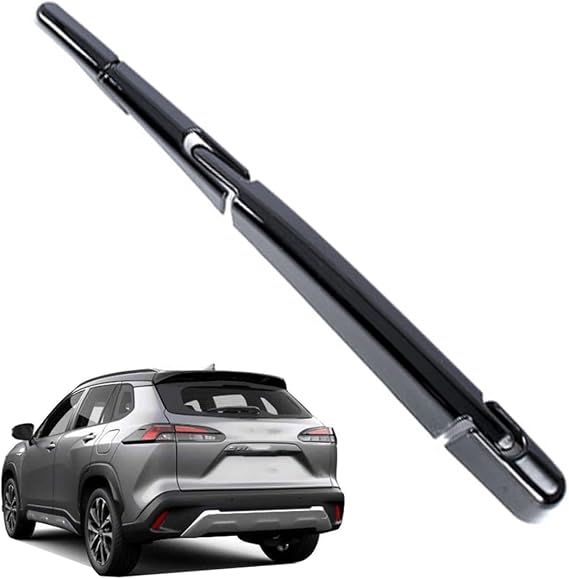 Rear Window Windshield Wiper Blade Cover Trim For Corolla Cross XG10 2021-2024 Car Exterior Decoration Accessories,Black