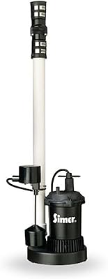 Simer 2944RP 12 HP Quick Install Sump Pump